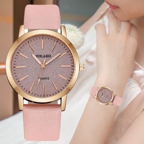 Luxury Brand Leather Quartz Womens Watch Ladies Fashion Watch Women Wristwatch Clock Relogio Feminino Hours Reloj Mujer