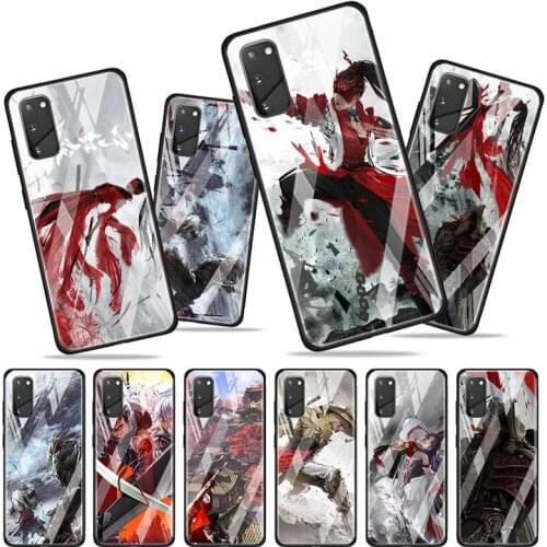 Tempered Glass Cover HOT NarakaBladepoint For Samsung Galaxy S20 S10e S10 S9 S8 FE Plus Lite Ultra 5G Phone Case Shell