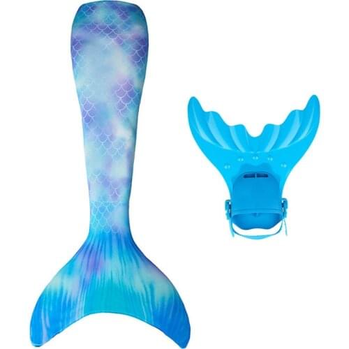 Girls Mermaid Tail Swimsuit Little Mermaid Cosplay Costume Kids Bikini zeemeerminstaart cauda de sereia Mermaid Tails Swimwear