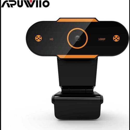 HD Webcam With Mic Rotatable Autofocus USB 2.0 PC Desktop Web Cam Mini Computer Web Camera for Conference Work