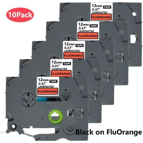 10pack Laminator tze231 tze232 brother tze334 Compatible for brother tze-231 brother label tape brother p touch rotuladora label