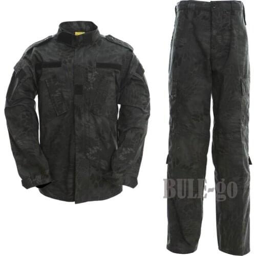 Army Military Tactical BDU Combat Uniform Mulitcam Camouflage Cargo Pants US Army Men Clothing Set