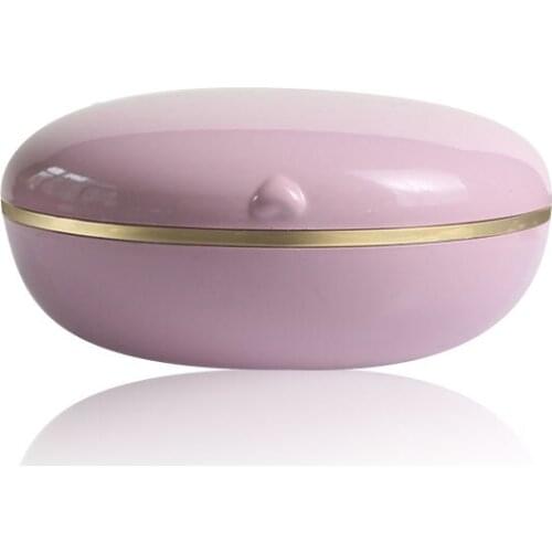 Pink Plastic Led Engagement Wedding Ring Jewelry Display Box Women Earring Necklace Bracelet Jewellery Organizer For Lover Gift