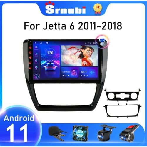 Srnubi Android 10 2 Din Bluetooth Car Radio For Volkswagen VW Sagitar Jetta Bora 2011-2018 Multimedia Video Player DVD Head unit