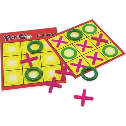 Tic Tac Toe,Bingo Game,XXOO,Close-Up Magic Trick TV Show Professional Magic Product Amazing Magic Effect Magician Toys Illusions