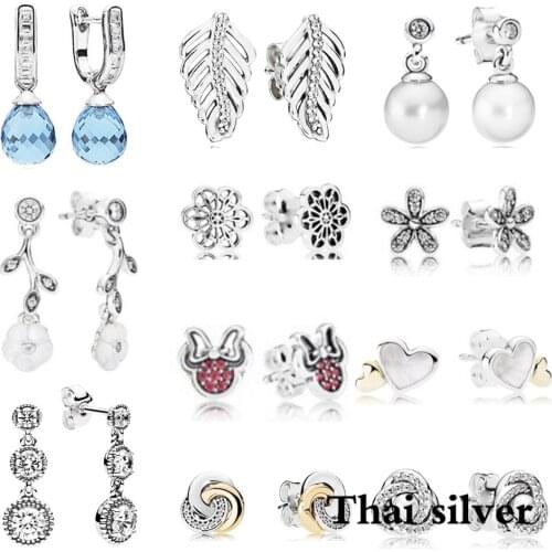 2019 NEW 100% Sterling Thai Silver Vintage Pearl Sapphire Snowflake Love Anniversary Celebration Pendant Limited Collection