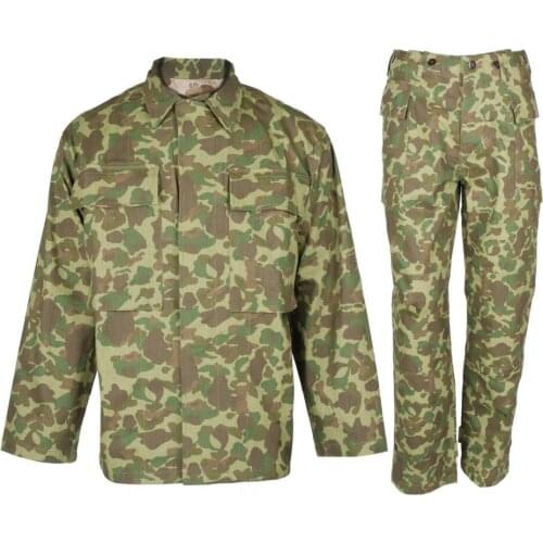 WWII WW2 US ARMY PACIFIC P42 HBT SOLIDER COMBAT MILITARY UNIFORM SET JACKET TROUSERS SOLDIER MILITARY WAR REENACTMENTS EQUIPMENT