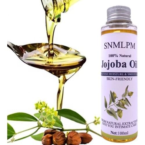MOPOYAT 100% Natural Organic Jojoba Oil Best Skin Care Relaxing Moisturizing Oil Control Hydration Massage Oils 100ml