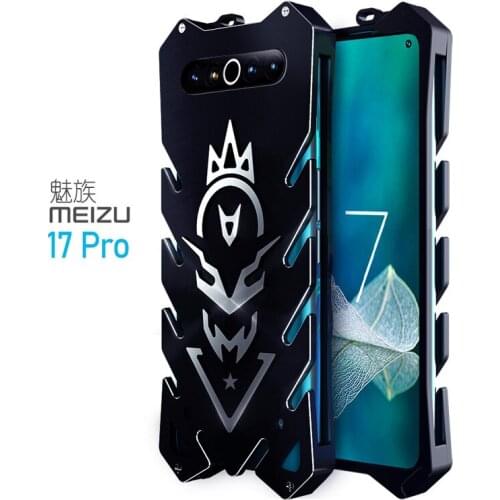 360 Full Protection Metal Armor Phone Case For Meizu 17 Pro Case Shockproof Aluminum Full Cover Coque For Meizu 17 Pro 17 Funda