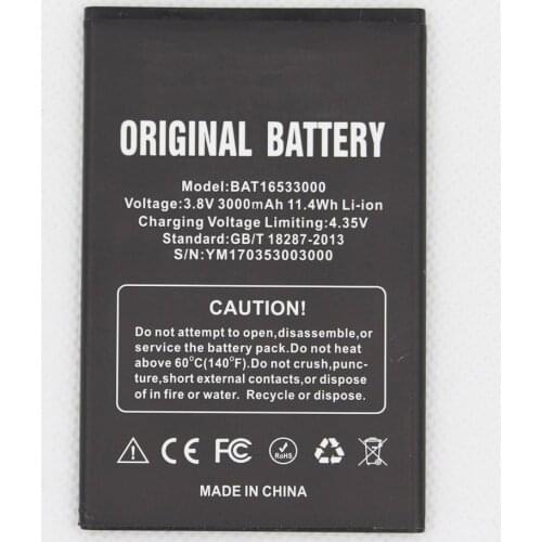 ISUNOO 3.8V 3000mAh Battery For DOOGEE X9 pro BAT16533000 Replacement Battery For DOOGEE 5.5inch X9 pro Bateria Batterij