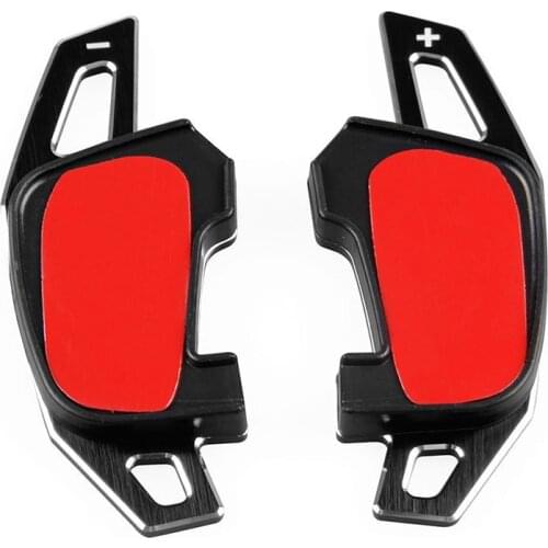 Car Shift Paddle Steering Wheel Paddles Aluminum Alloy Interior Accessories for Volkswagen Golf 7 MK7 modification Sticker 2 Pcs