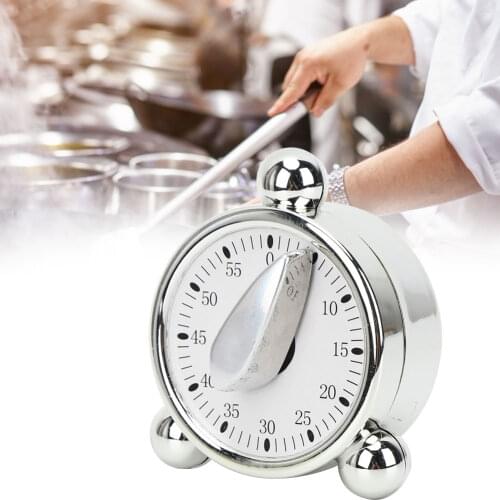 Mechanical Timer Cooking Reminder Precise Alarm Clock for Kitchen Hairdressing and Beauty Salon