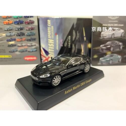 KYOSHO 1/64 Aston Martin DBS Coupe Collect die casting alloy F1 RACING assembled trolley model