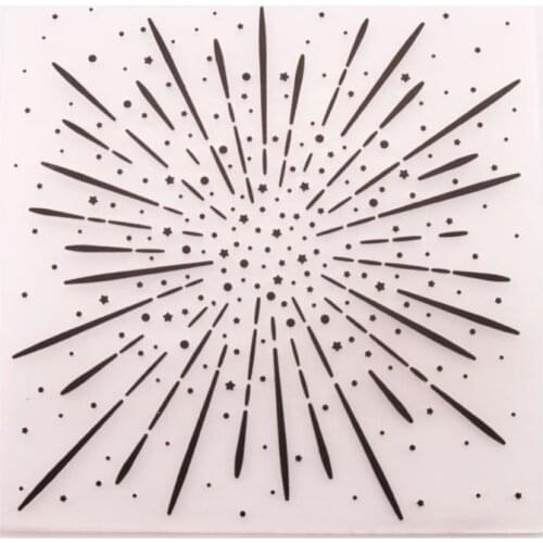 Plastic Embossing Folder Template DIY Scrapbook Photo Album Card Making Decoration Craft Giddiness E56C