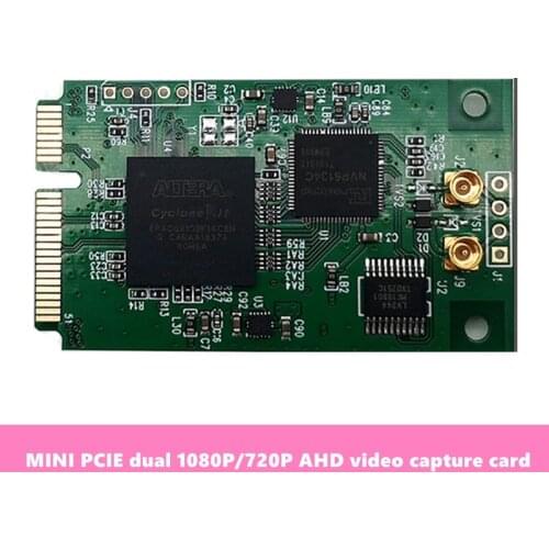 MINI PCIE interface 1080P 720P AHD video capture card Support Directshow driver