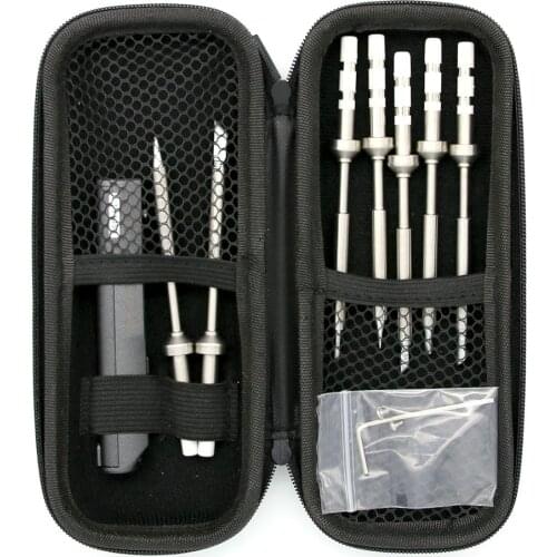 65W Mini Portable TS100 Soldering Iron STM32 LCD Digital Adjustable Temperatur Electric Soldering Iron With Organization Bag