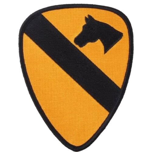 WW2 U.S. ARMY 1ST CALVARY SHOULDER PATCH HORSE EMBROIDERY MILITARY PATCH BADGE