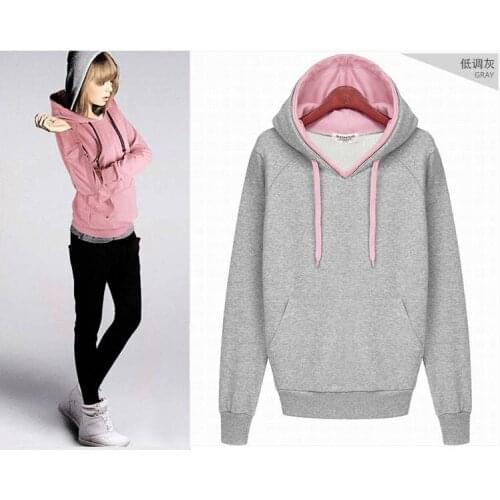 Sweatshirt Women Autumn Winter Womens Casual Thick Warm Printed Hoodies Sweatshirts Long Sleeve Hooded Long Coat Jackets