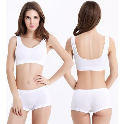 Seamless Bra With Pads Plus Size Bras Women Active Bra Wireless Brassiere Push Up Big Size Vest Wireless