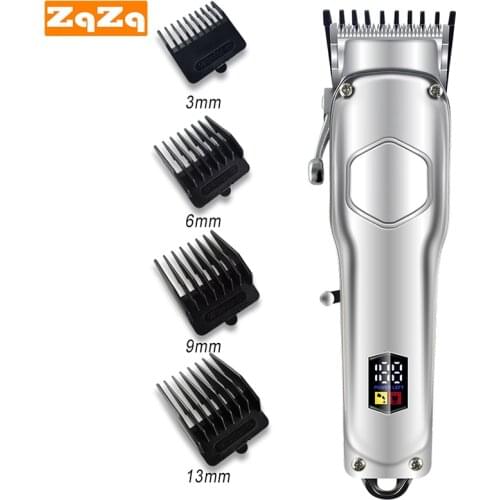 ZqZq Hair Clippers Professional,Trimmer for Men USB Electric Shaver Barber Machine Rechargeable Clipper Hair Cutter Barbershop