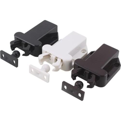 1Pcs Push To Open Beetles Magnetic Door Drawer Cabinet Self-locking Cupboard Touch Suction Catch Device Rebound Latch Door