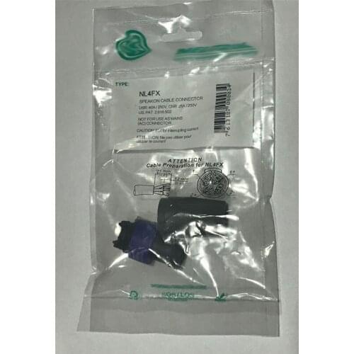 10pcs NEUTR1K New type NL4FX Speakon 4 Pole Plug Male Audio Speaker Connectors Original