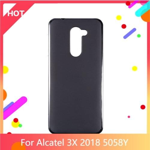 3X 2018 5058Y Case Matte Soft Silicone TPU Back Cover For Alcatel 3X 2018 5058Y Phone Case Slim shockproof