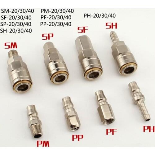 C Type Fast Joint Pneumatic Tool Air Gun Tube Air Pump Air Press Since Lock