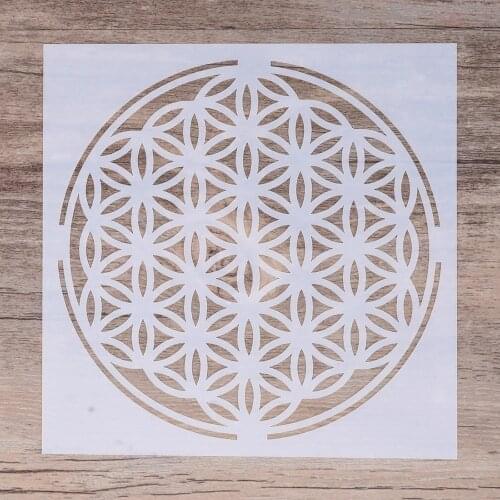 13 cm DIY Craft Layering Flower Stencil For Walls Painting Scrapbooking Stamping Album Decorative Embossing Paper Cards