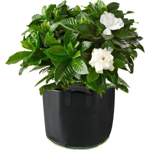 Seedling Flower Pot Planting Grow Bags With Handles Eco-friendly Planting Tree Bag Growth Non-Woven Fabric Pots