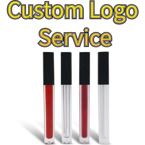 Wholesale Lipgloss Container Private Label Bottle Cosmetics Lip Gloss Tube Bulk Packaging