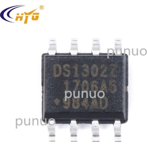 Original Authentic DS1302Z+T&R Encapsulation SOP8 Trickle-Charge Timekeeping Chip 2 - 5.5V Low Power Operation Extends Battery