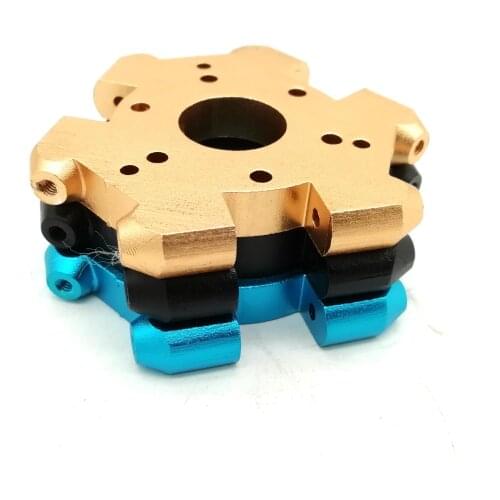 M4 Single Print Head Fisheye Aluminum End Effector For Delta Kossel 3D Printer Black/Blue/Golden