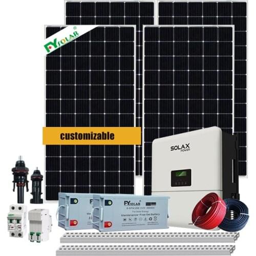Solar electric generator solar lighting system solar panel system 10kw 15kw 20kw solar system off grid