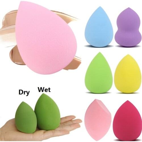 19 Styles Cosmetic Puff Powder Puff Smooth Womens Makeup Foundation Sponge Beauty to Make Up Accessories Water-Drop/Gourd Shape
