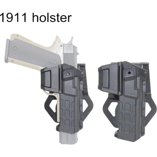 Tactical 1911 Pistol Holsters for colt 1911 with Flashlight or Laser Mounted Airsoft Movable Gun Holster hunting accessories