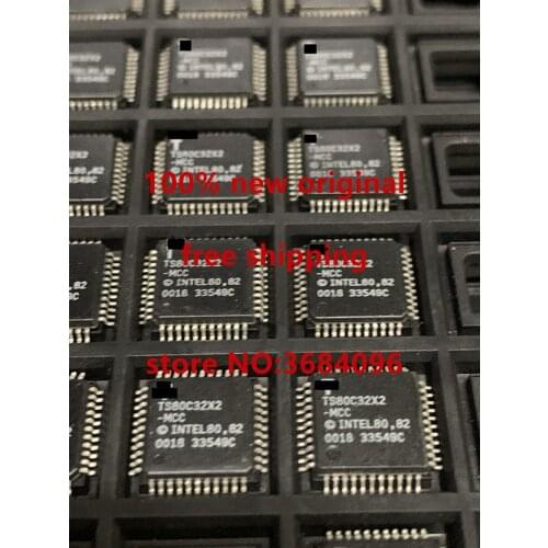 TS80C32X2-MCC TS80C32X2 QFP NEW free shipping 5PCS/LOT-100PCS/LOT