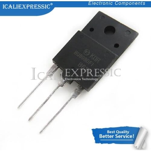 5PCS BU808DFI TO-3PF BU808DF BU808D BU808 TO-3P new original In Stock