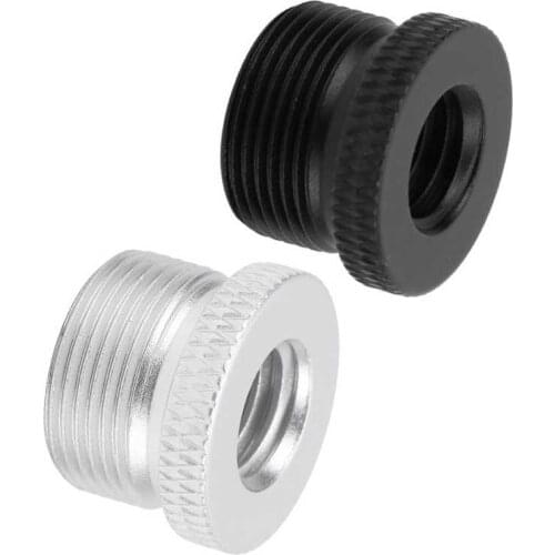 Mic Stand Adapter 3/8 Inch Female to 5/8 Inch Male Screw Thread Adapter for Microphone Stand Mount Photography Accessories
