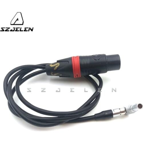 ARRI ALEXA MINI Audio Cable 00B 5pin Plug to Original Neutrik 3pin XLR Connector