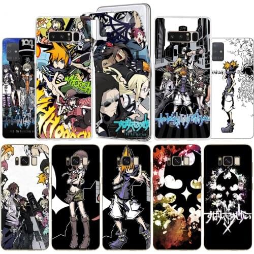 The World Ends with You Phone Case for Samsung Galaxy A21S A32 A41 A52 A72 A71 A70 4G/5G S10 S20 S21 Plus Ultra Anime Soft Cover