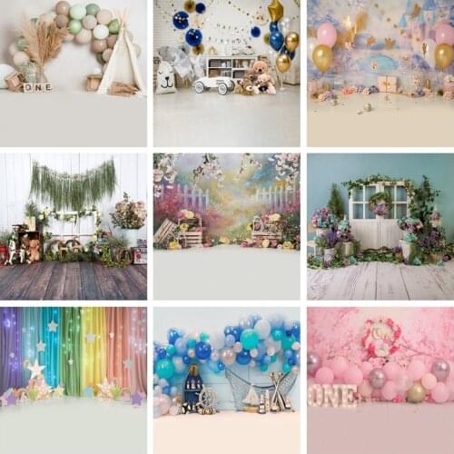 Yeele Photocall Baby Birthday Backdrop Circus Flamingo Balloon Party Decor Background Photography Photo Studio Photographic Prop