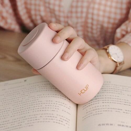 316 Lovely Thermos Cup Female Portable Tea Cup Stainless Steel Teacup with Tea Leakage Tea Separation Cup Male Student Kettle