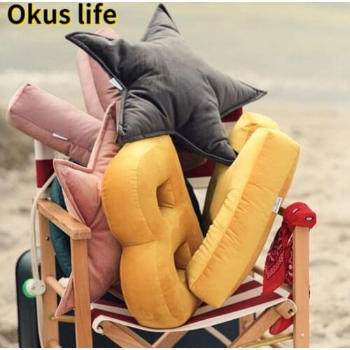 2021 New 26 Letter Childrens Toy Pillow Baby Sleep Comfort Pillow Sitting Room Bedroom Background Camera Artifact