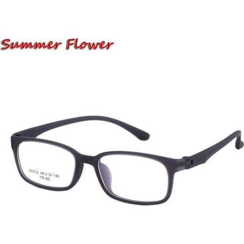 Small Face Women Glasses Kids Eyewear Optical Prescription Boys Spectalces 10-13 years Old Blue Frame TR90 Light Flexible