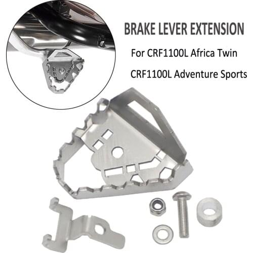 NEW CRF 1100 L Adventure Sports Brake Lever Extension Pedal Step Tip Plate Enlarge Extender For Honda CRF1100L Africa Twin 2020