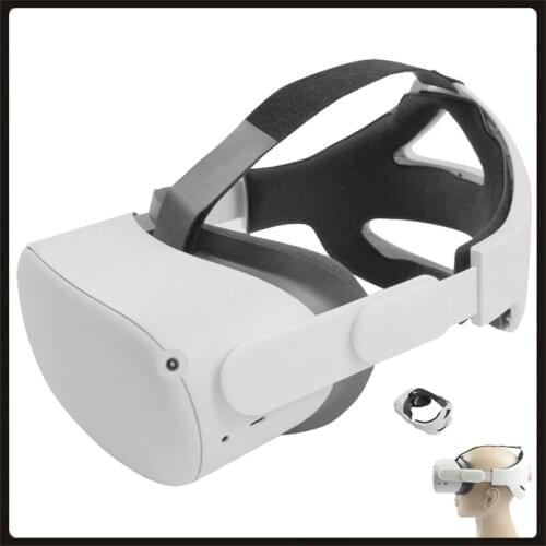 Adjustable Head Strap For Oculus Quest 2 Elite Increase Supporting Improve Comfort-Virtual For Oculus Quest 2 VR Accessories