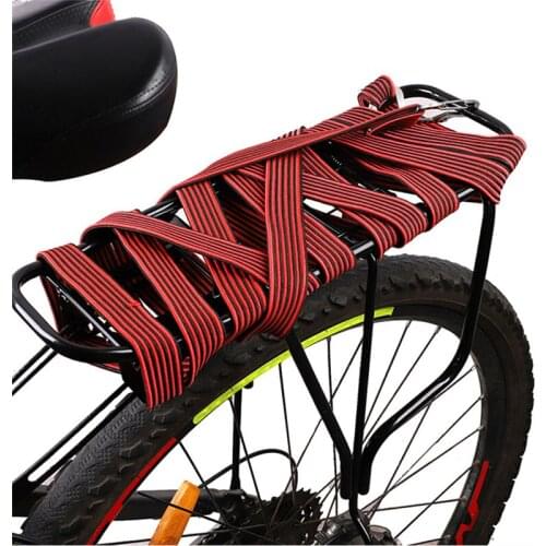 Bicycle Straps Tied Rope Hook MTB Tied Goods With Elastic Luggage Rope Durable Bicycle Accessories