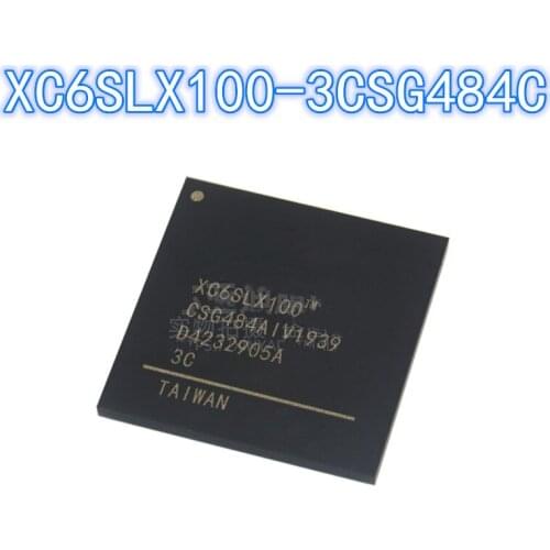 1PCS Original XC6SLX100-3CSG484C BGA-484 XC6SLX100 BGA484 Embedded-FPGA (Field Programmable Gate Array)
