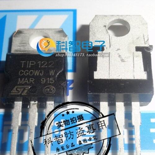 10pcs/lot 100% New&original TIP122 T1P122 TO-220 ST